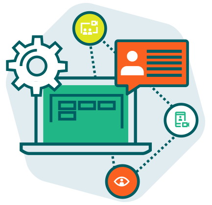 Illustration de la troisième phase d'implantation Lära implantation et configuration