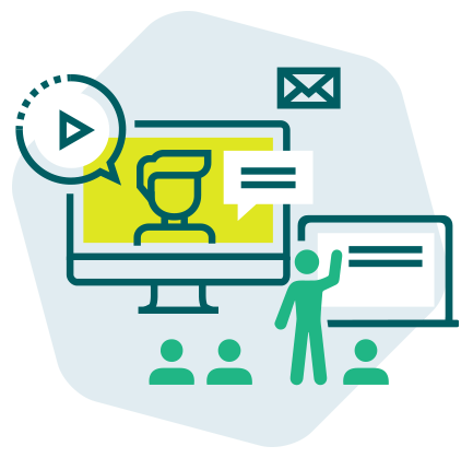 Illustration de la quatrième phase d'implantation Lära Formation et gestion du changement