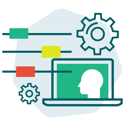 Illustration des capacités de paramétrages des items de formation de Lära.